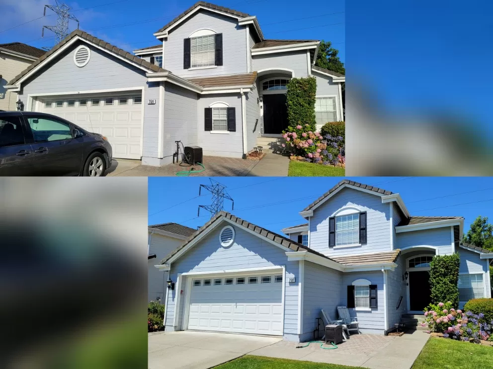 House Washing and Concrete Pressure Washing in Fairfield, CA