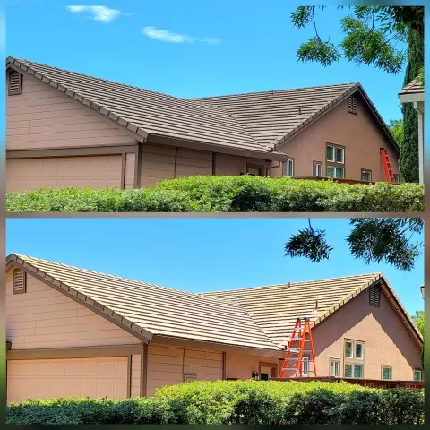 Tile Roof Soft Wash in Fairfield, CA